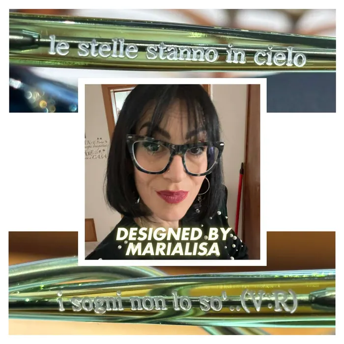 Occhiale su misura progettato da un cliente My Vision