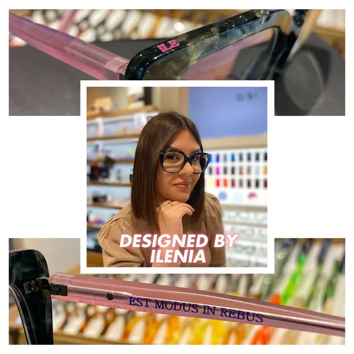 Occhiale su misura progettato da un cliente My Vision