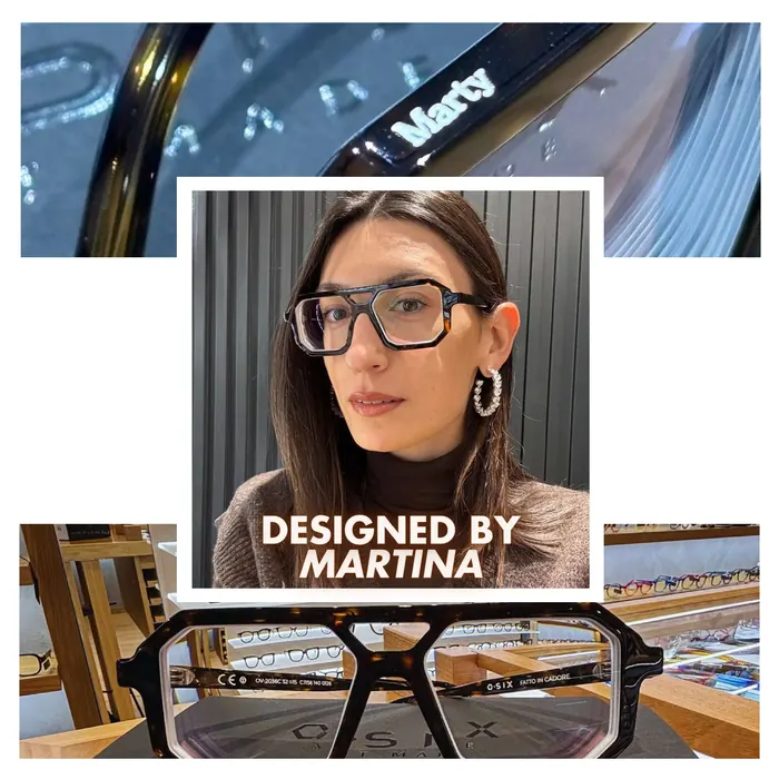 Occhiale su misura progettato da un cliente My Vision