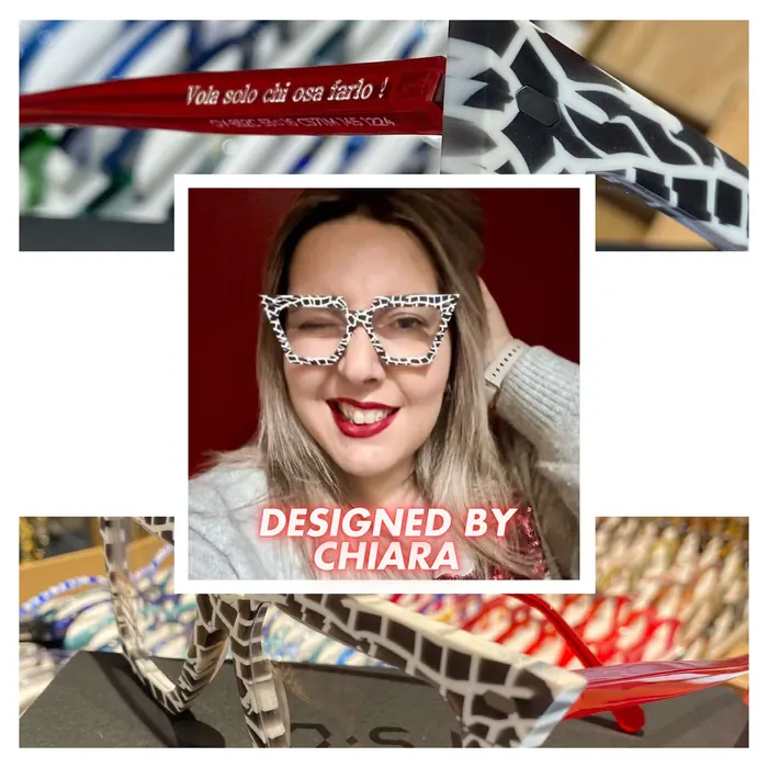 Occhiale su misura progettato da un cliente My Vision