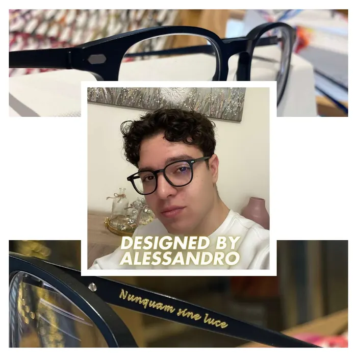 Occhiale su misura progettato da un cliente My Vision
